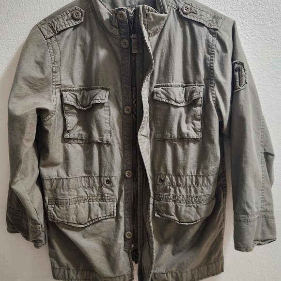 GAP KIDS, Military Cotton Jacket, Size 8 (M) - Picture 3 of 6